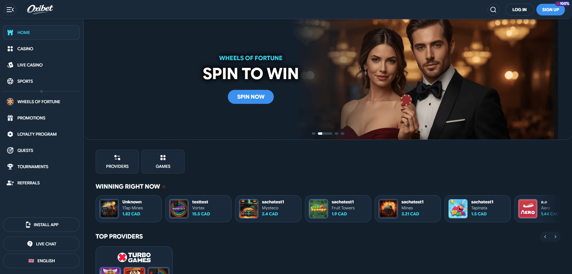 OxiBet Casino Review