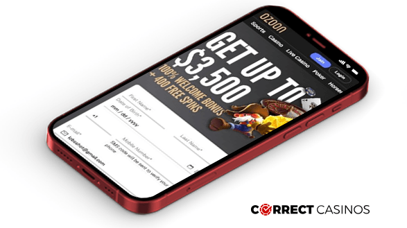 Ozoon Casino Mobile Version