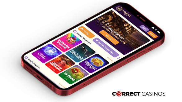 Romus Casino Mobile Version