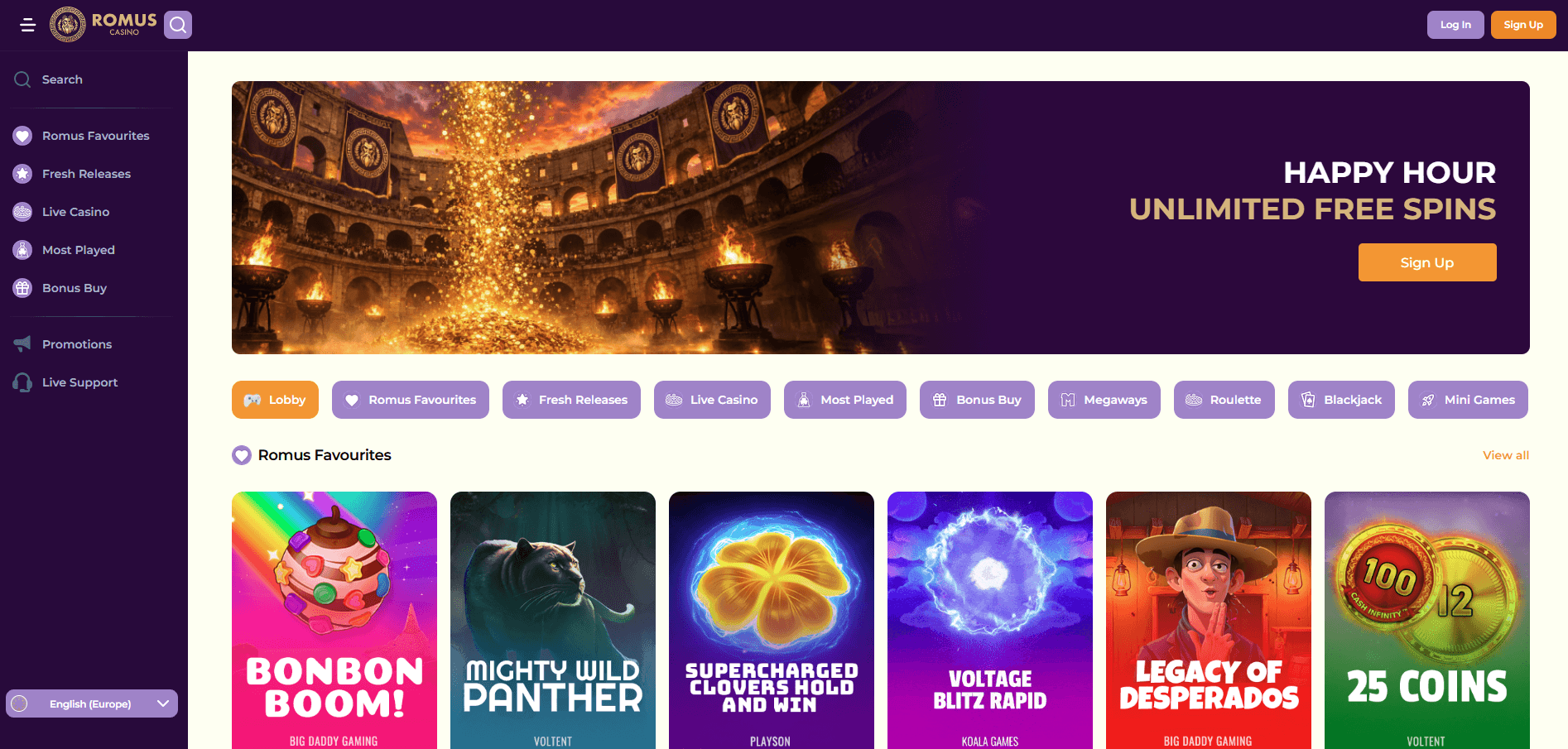 Romus Casino Review