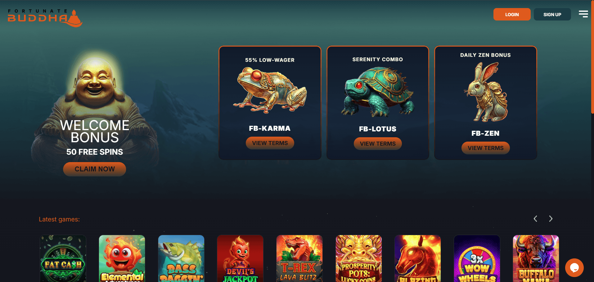 Fortunate Buddha Casino Review