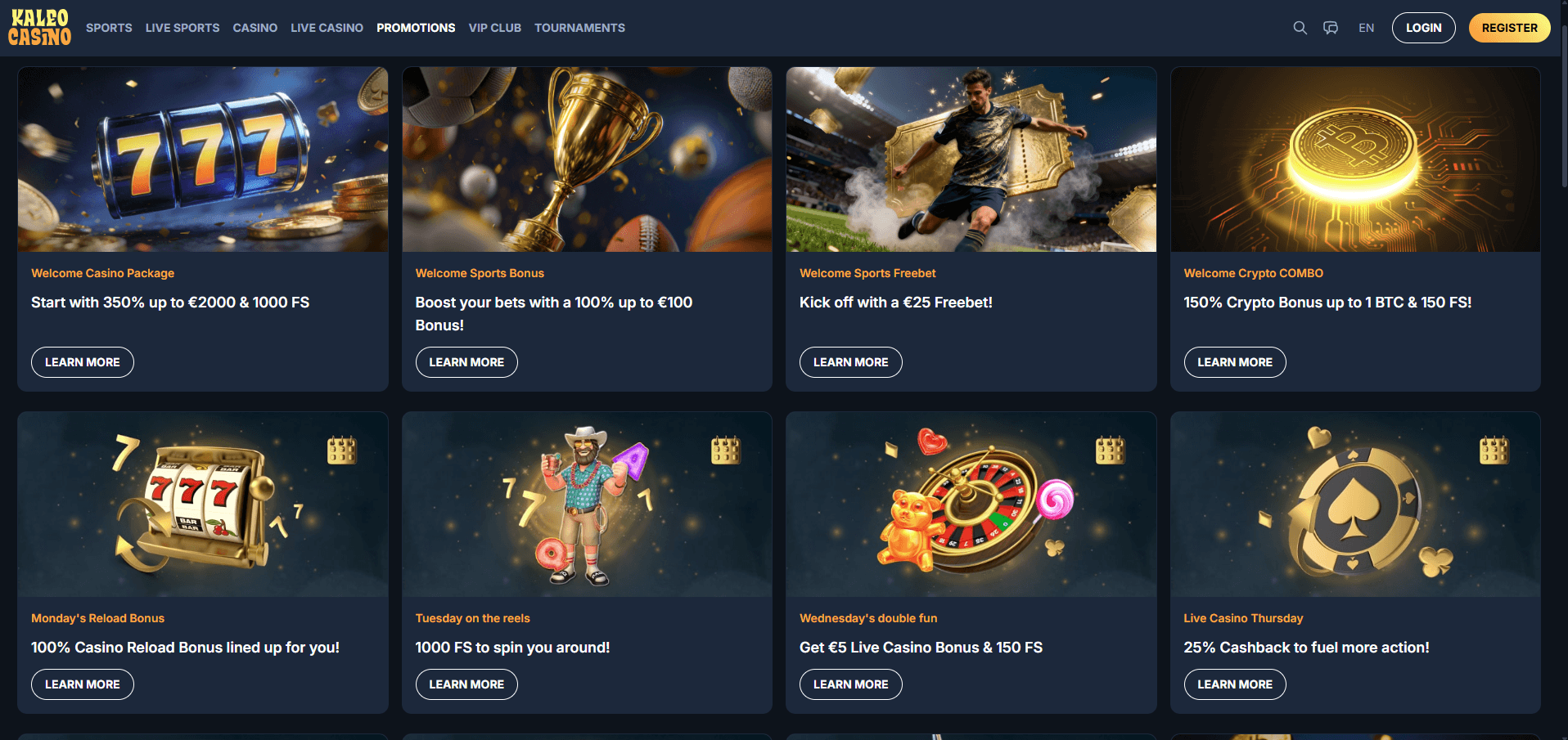 Kaleo Casino Promotions