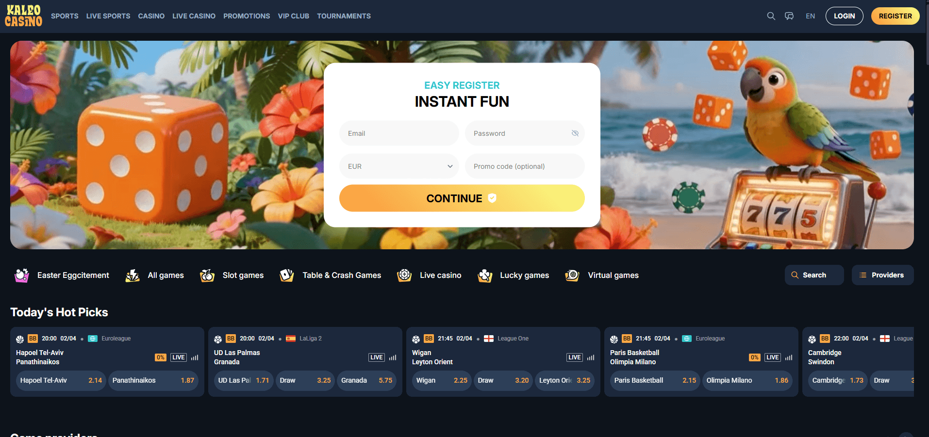 Kaleo Casino Review