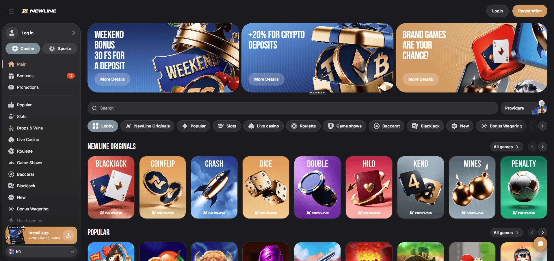 Newline Casino Review