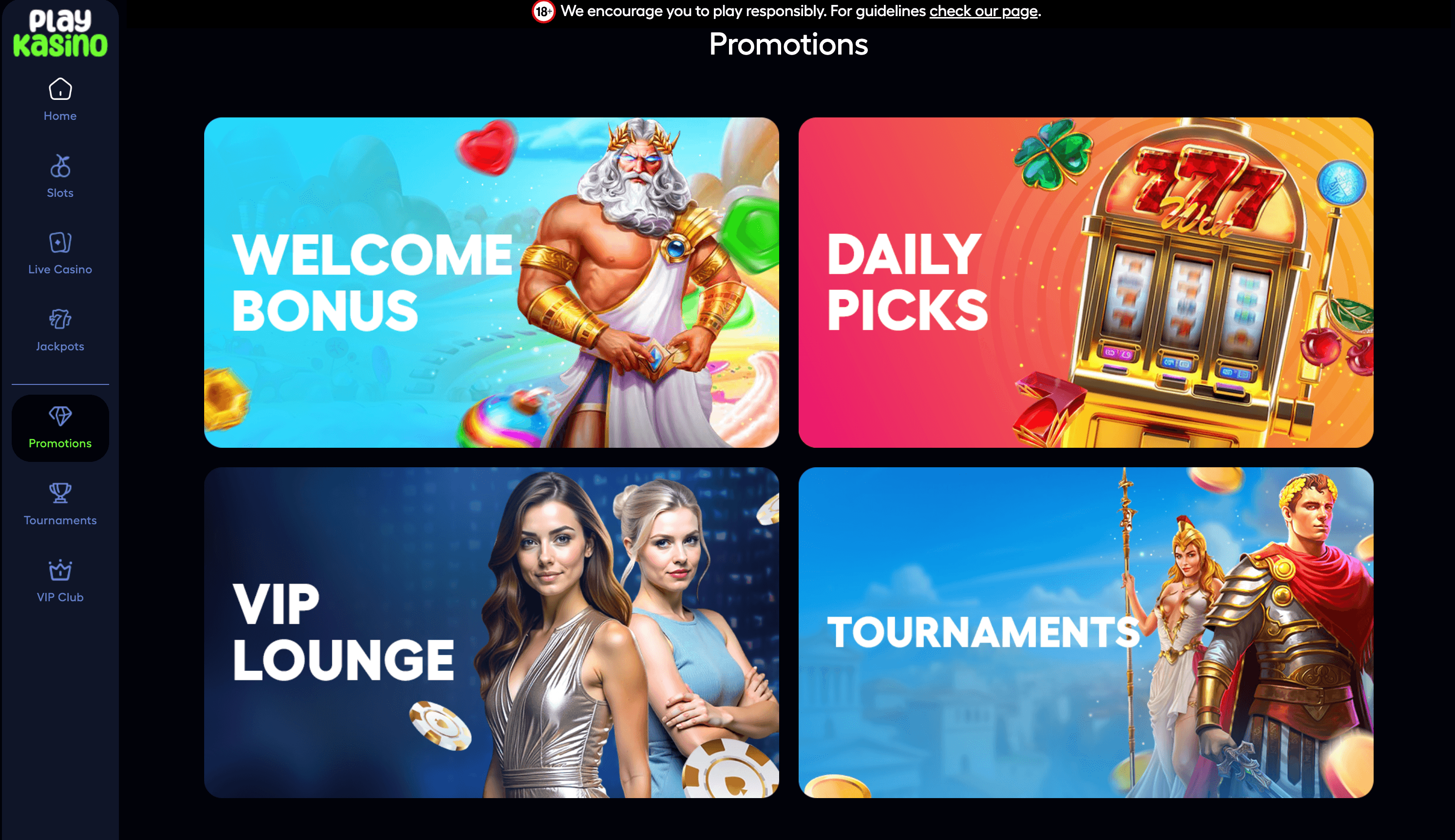 Play Kasino Bonuses