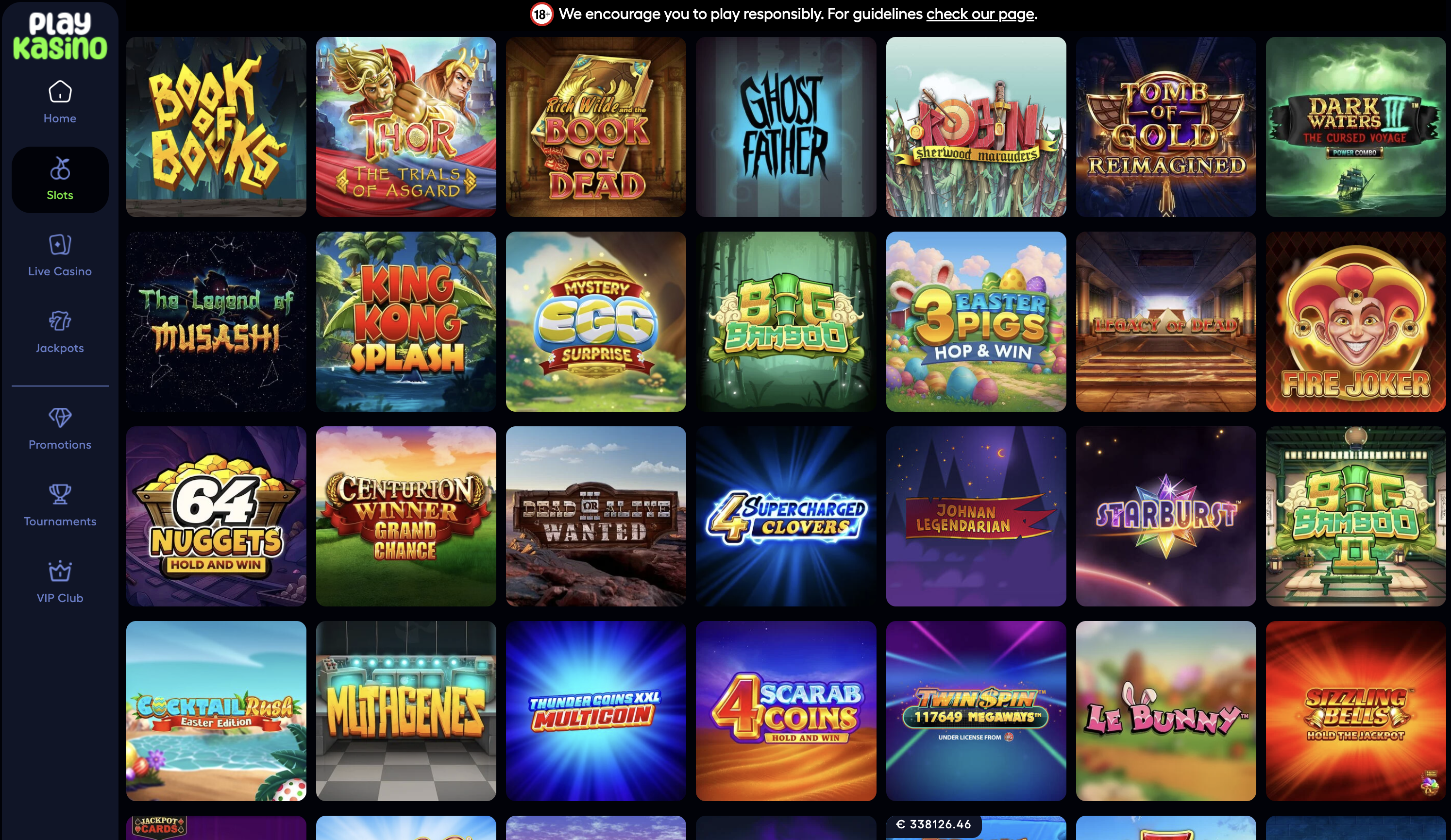 Play Kasino Games