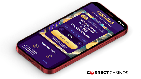 Ruhtinas Casino Mobile Version