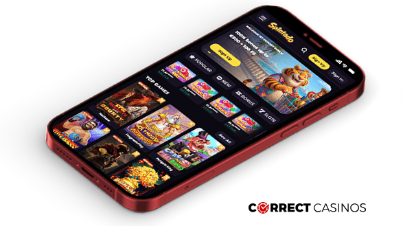 Spintado Casino Mobile Version