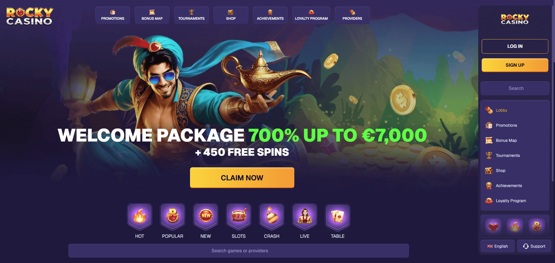 The Rocky Casino Review