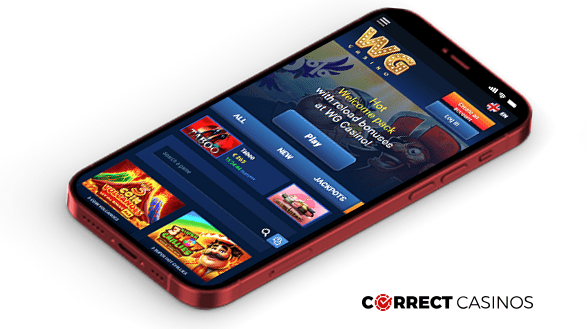 WG Casino Mobile Version