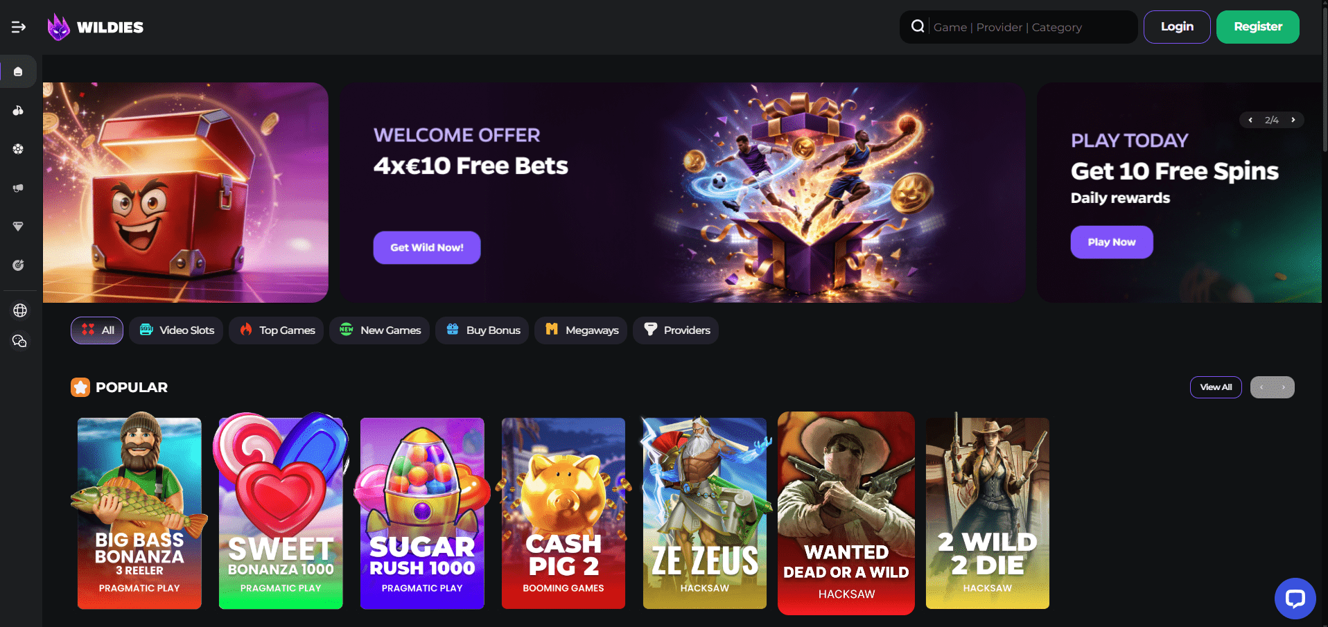 Wildies Casino Review