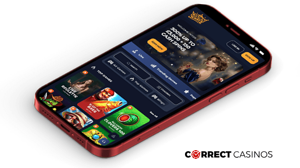 CrownJewelz Casino Mobile Version