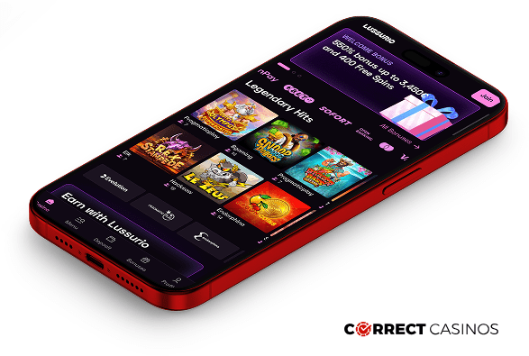 Lussurio Casino Mobile Version