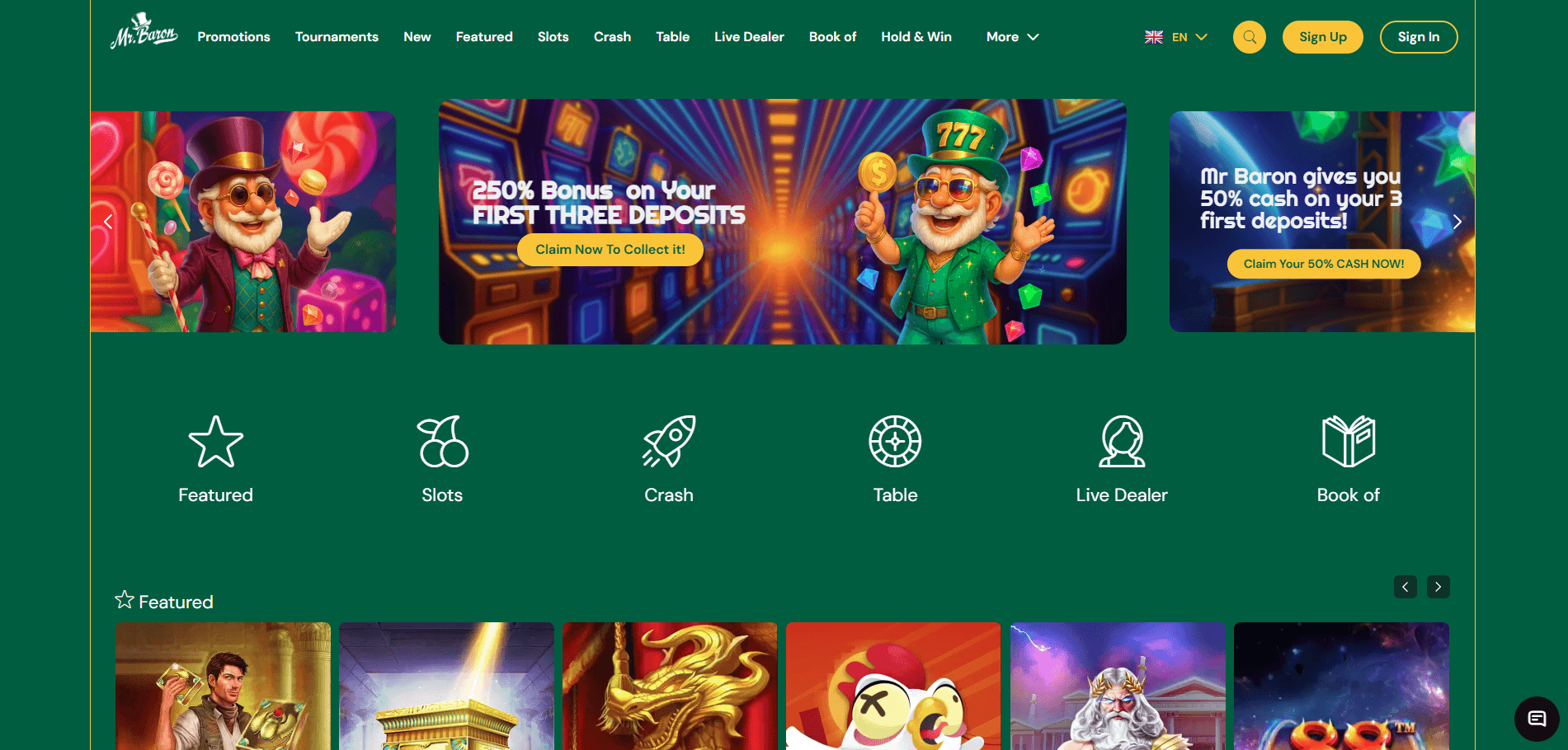 Mr Baron Casino Review