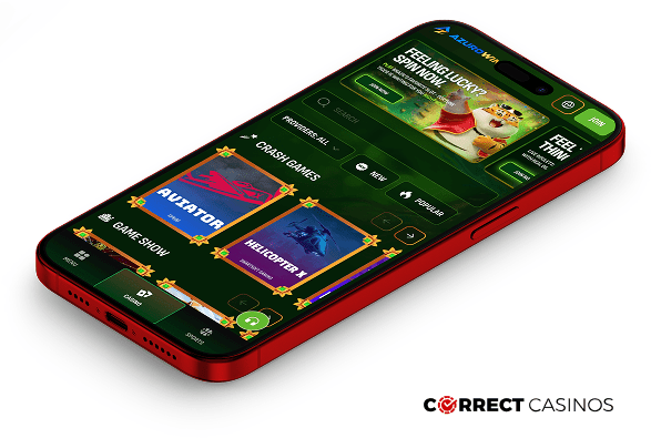 AzuroWin Casino Mobile Version