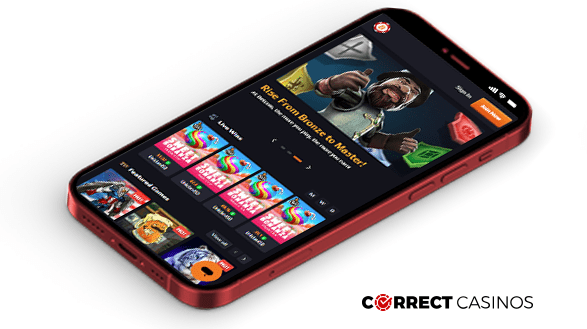 Betcoin Casino Mobile Version