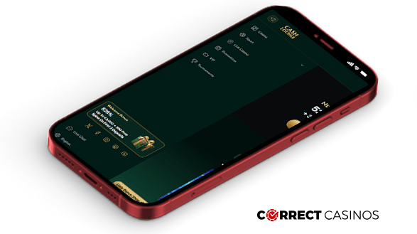 CashLounge Casino Mobile Version