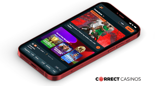 EmberBet Casino Mobile Version