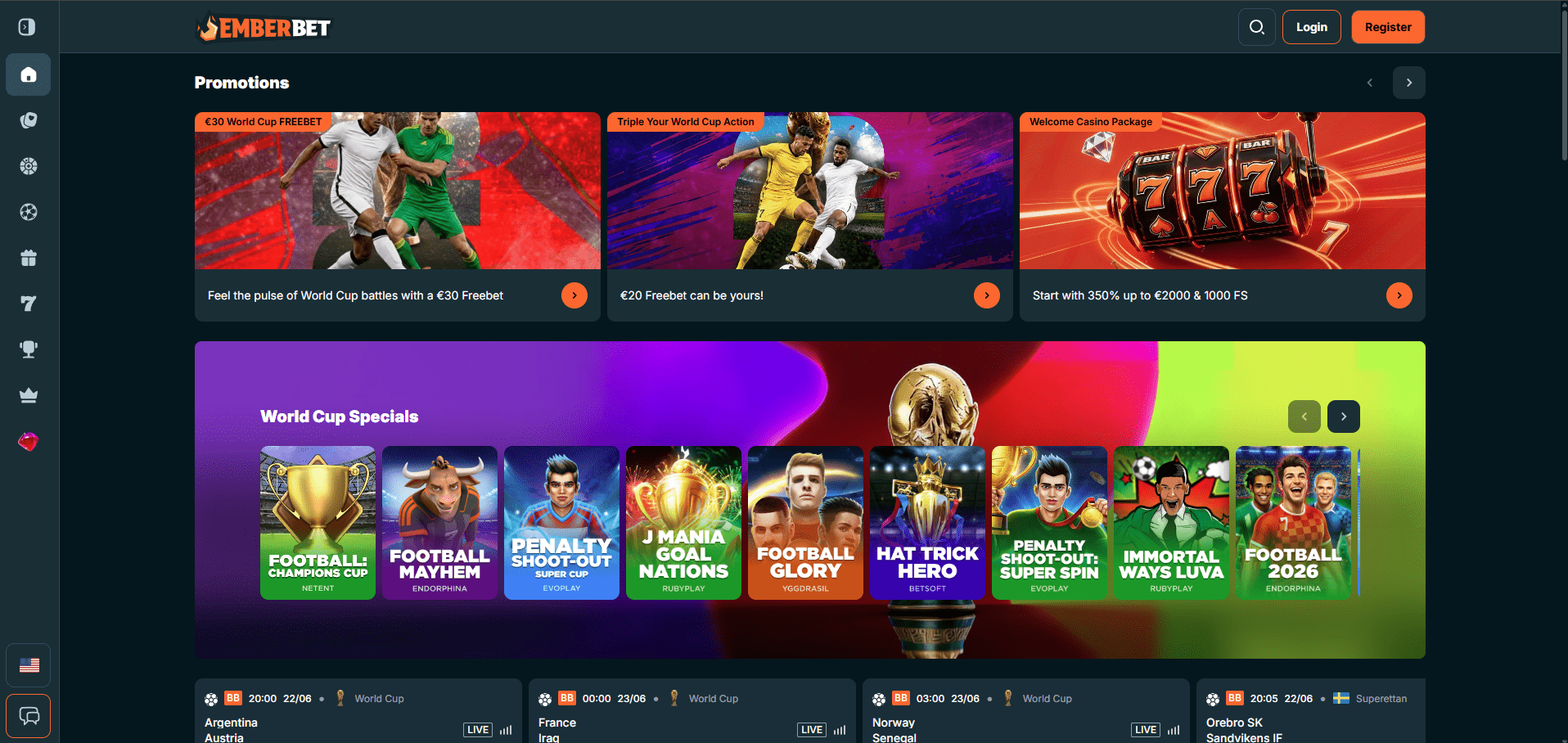 EmberBet Casino Review