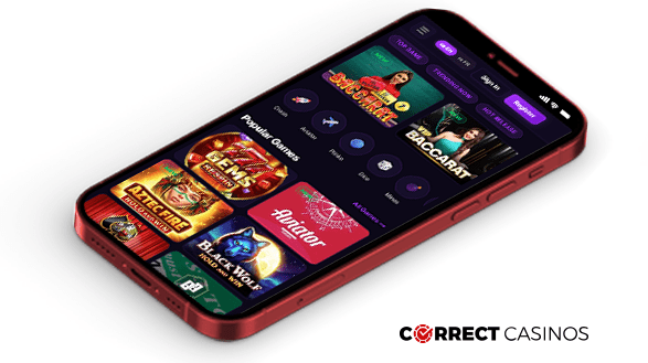GanaMega Casino Mobile Version