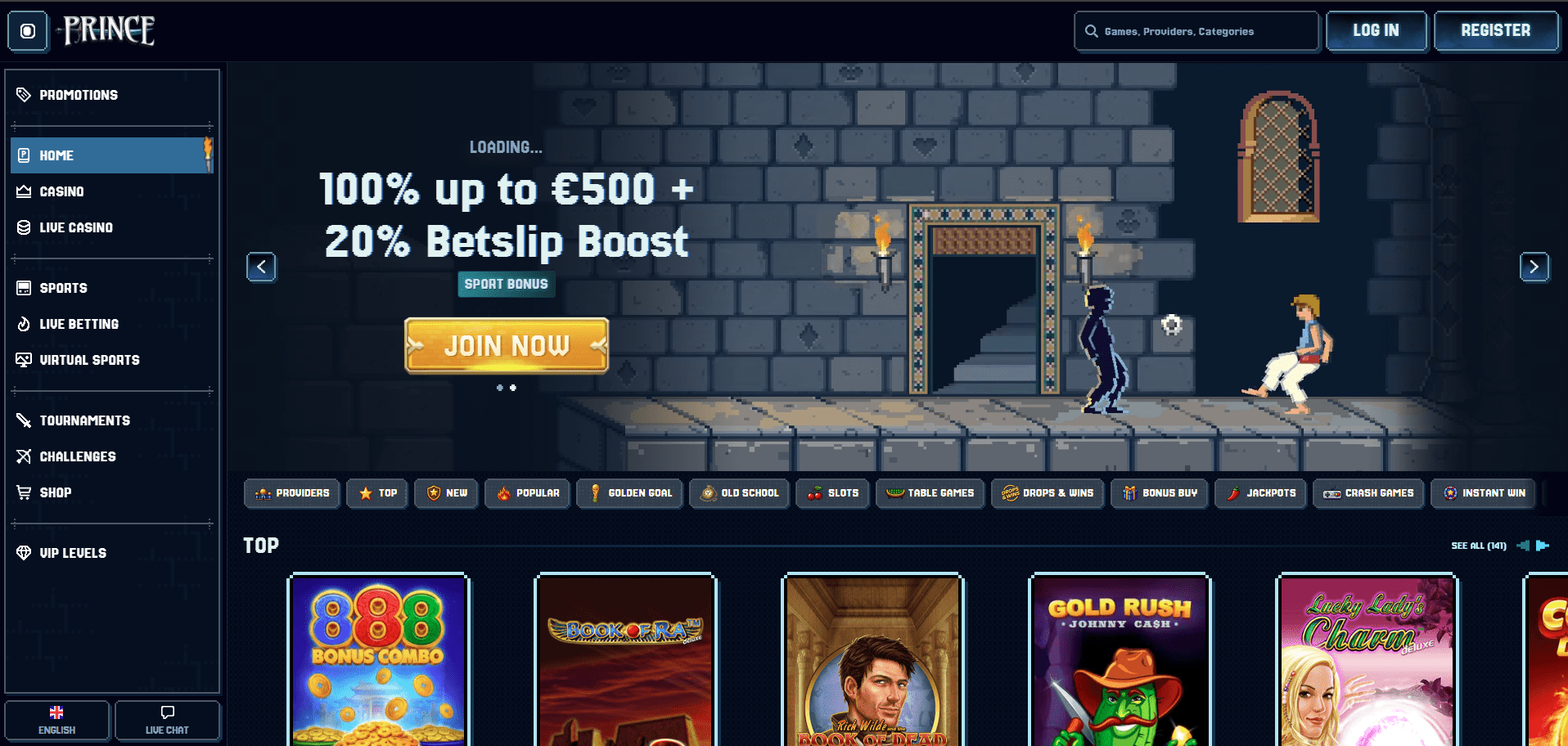 Prince Casino Review