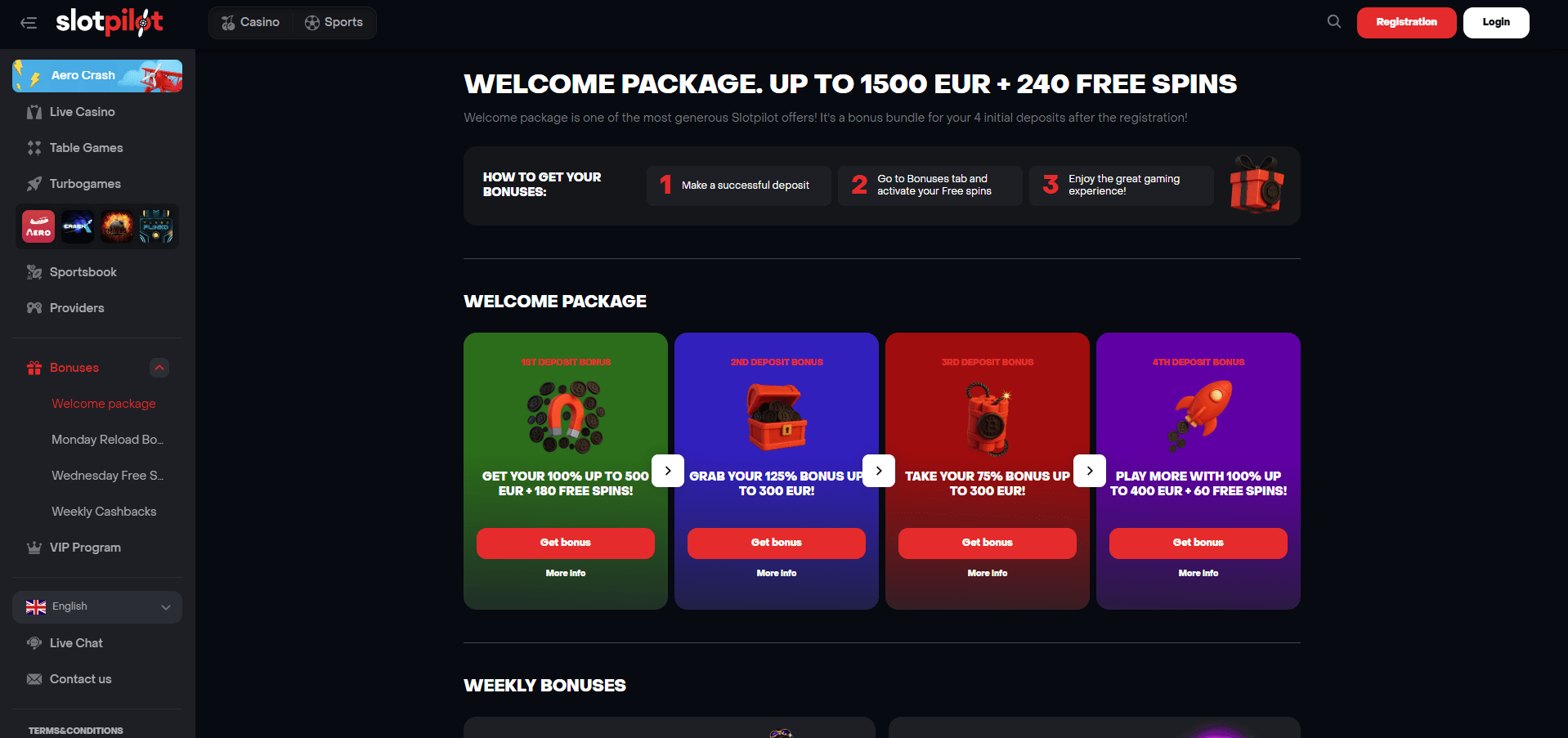 SlotPilot Casino Promotions