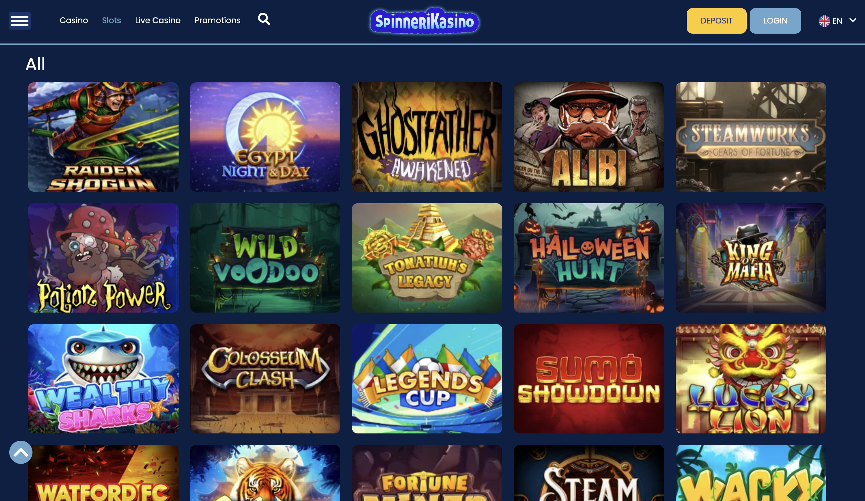 SpinneriKasinoGames