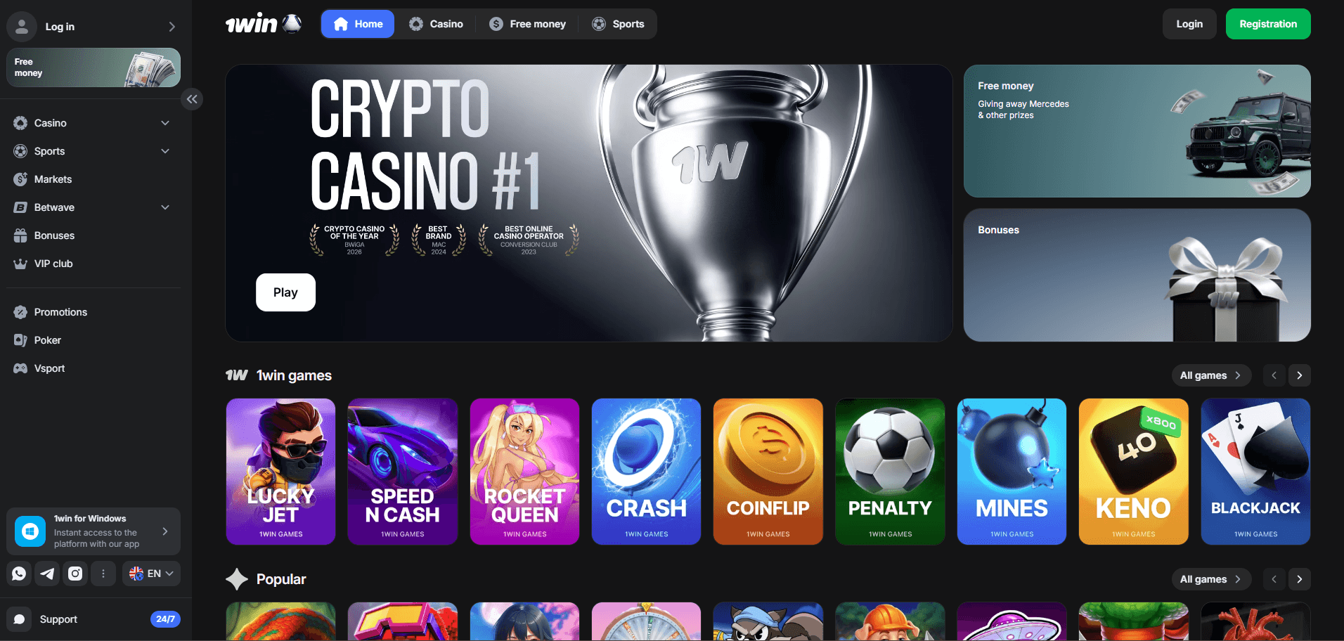 1Win Casino Review