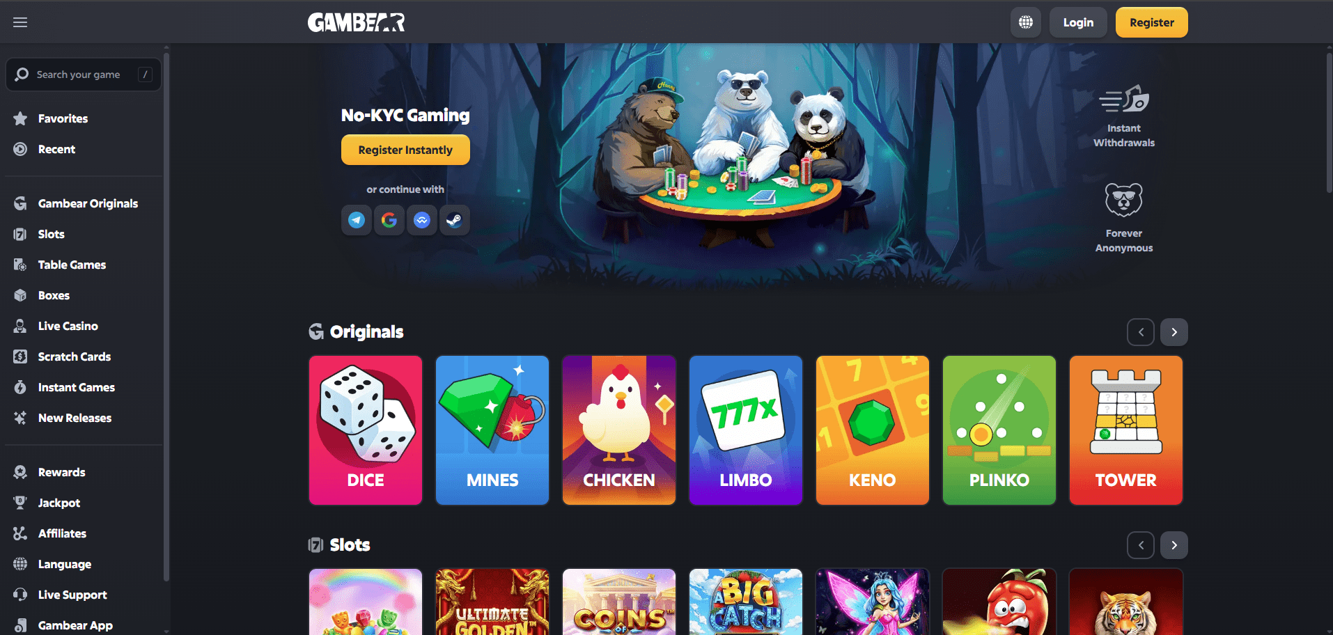 GamBear Casino Review
