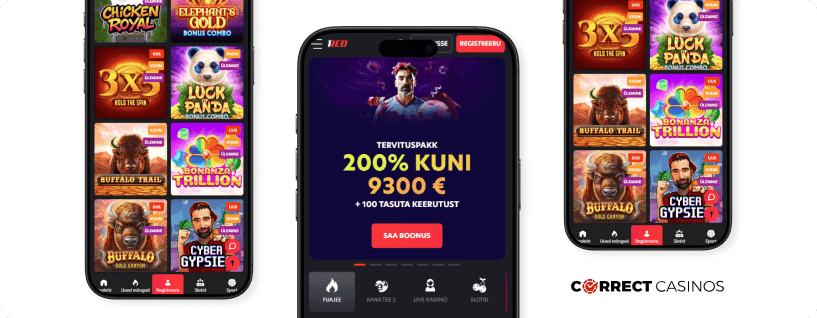 1Red Online Casino Estonia