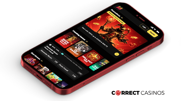 BetBluff Casino Mobile Version
