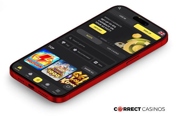 CangoBet Casino Mobile Version