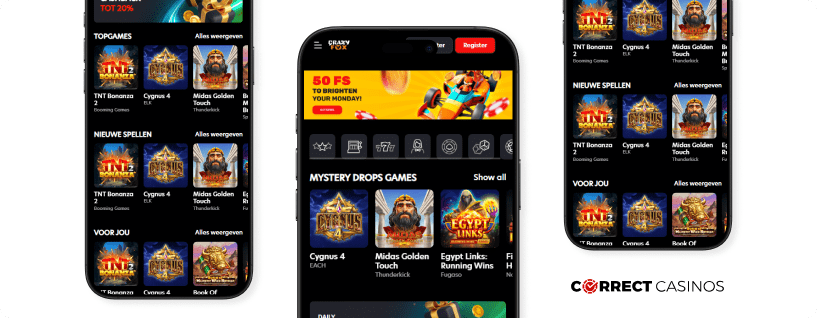 Crazy Fox iDebit casino secure deposit
