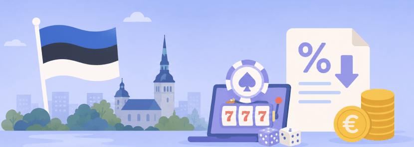 Estonia to Reconsider Online Casino Tax Cut as Revenue Targets Fall Short