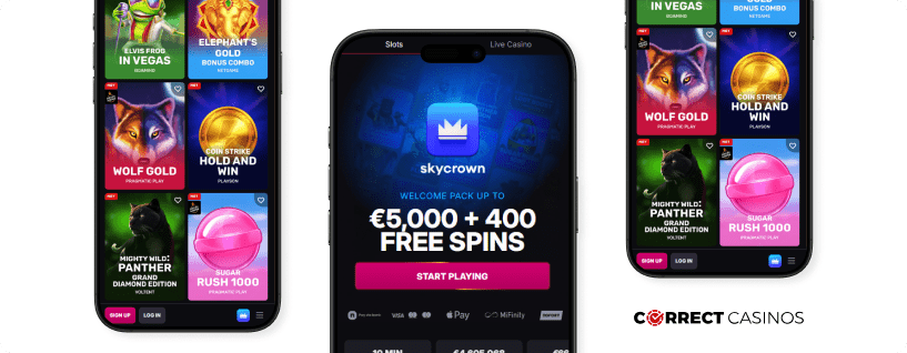 SkyCrown Casino with Bitcoin