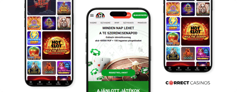 Zodiac Bet Best Digital Casino in Hungary 2025