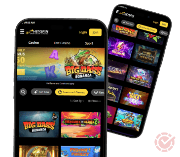 HeySpin Casino best mobile