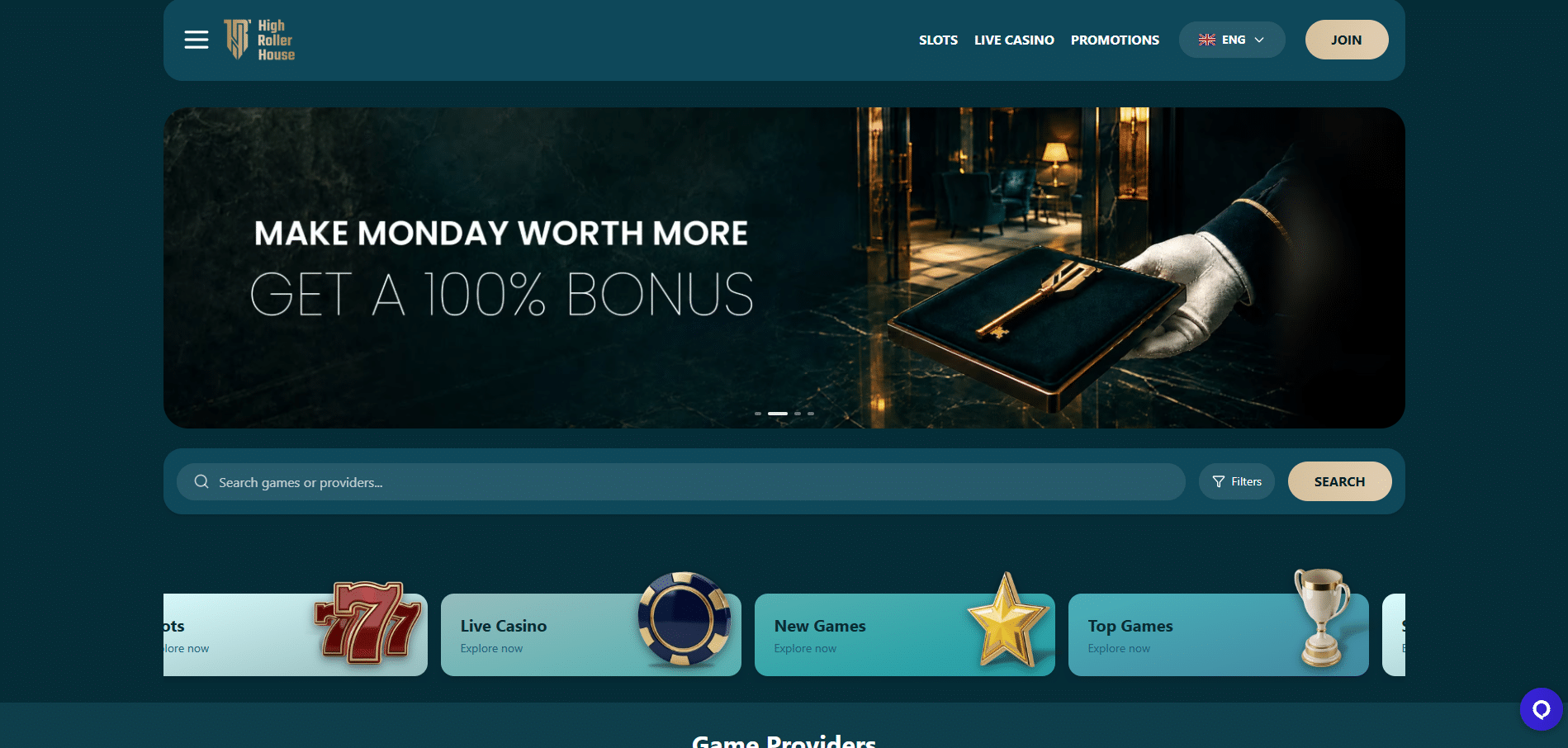 HighRollerHouse Casino Review