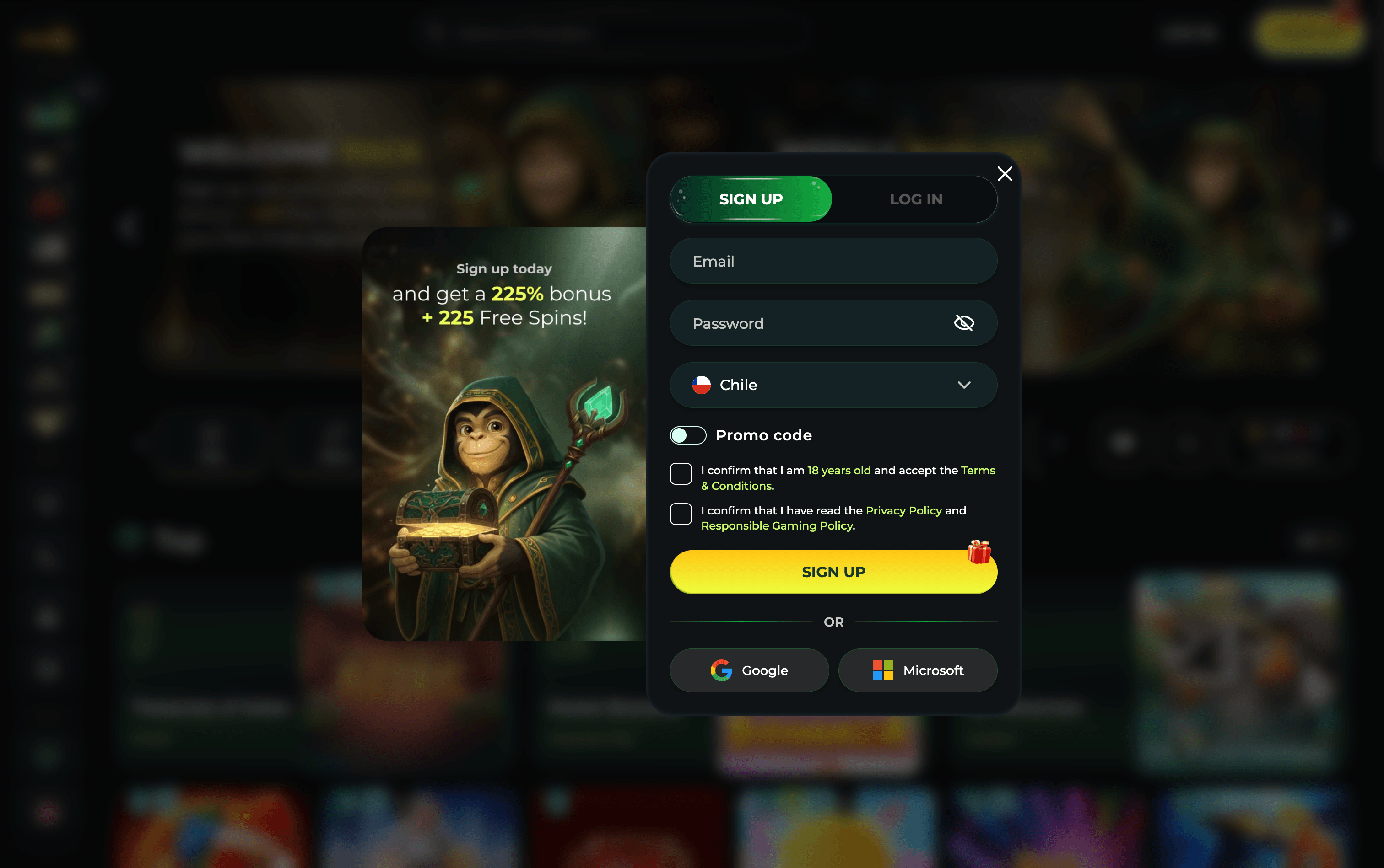 Maraboo Casino Sign Up