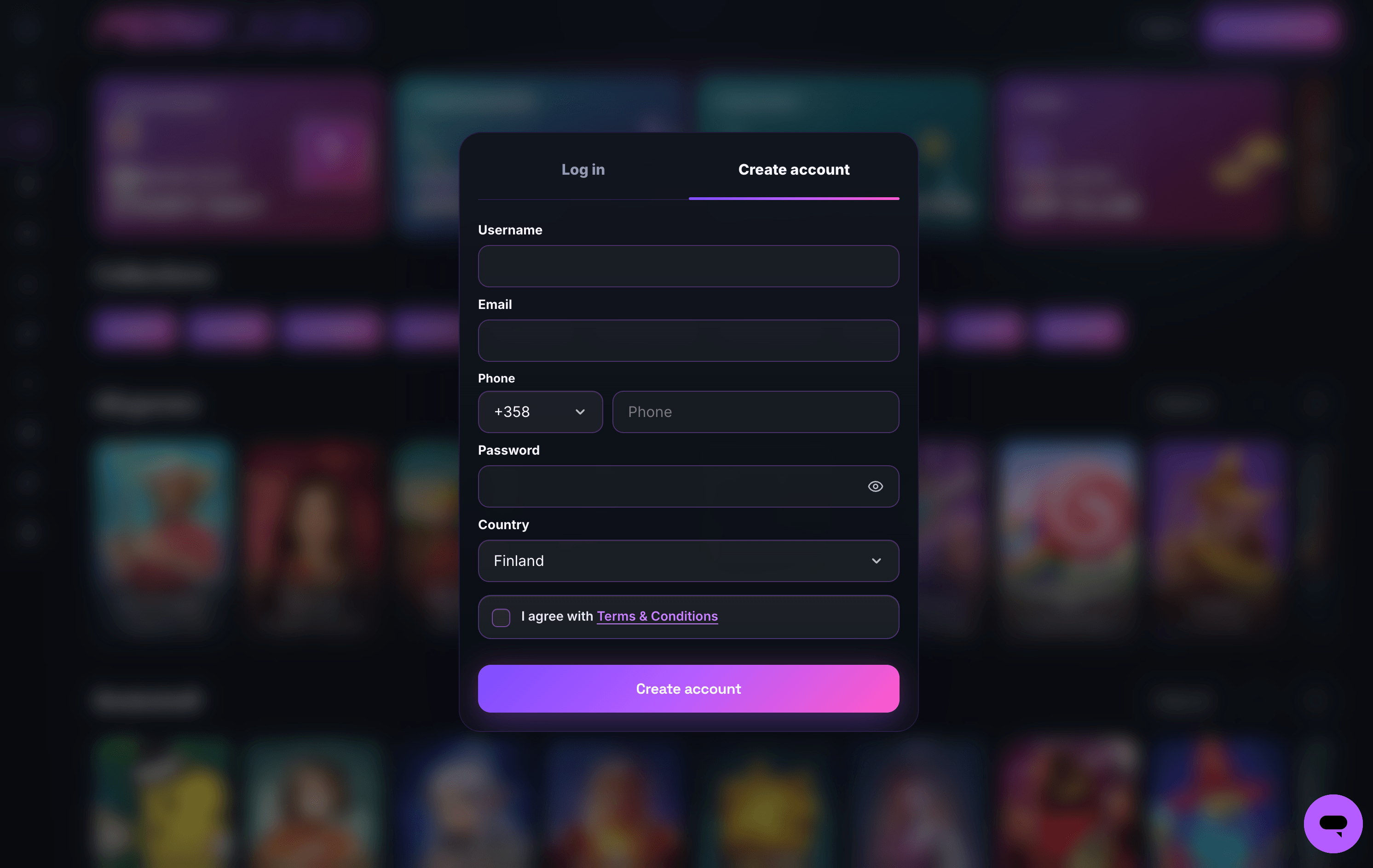 Meow Casino Sign Up