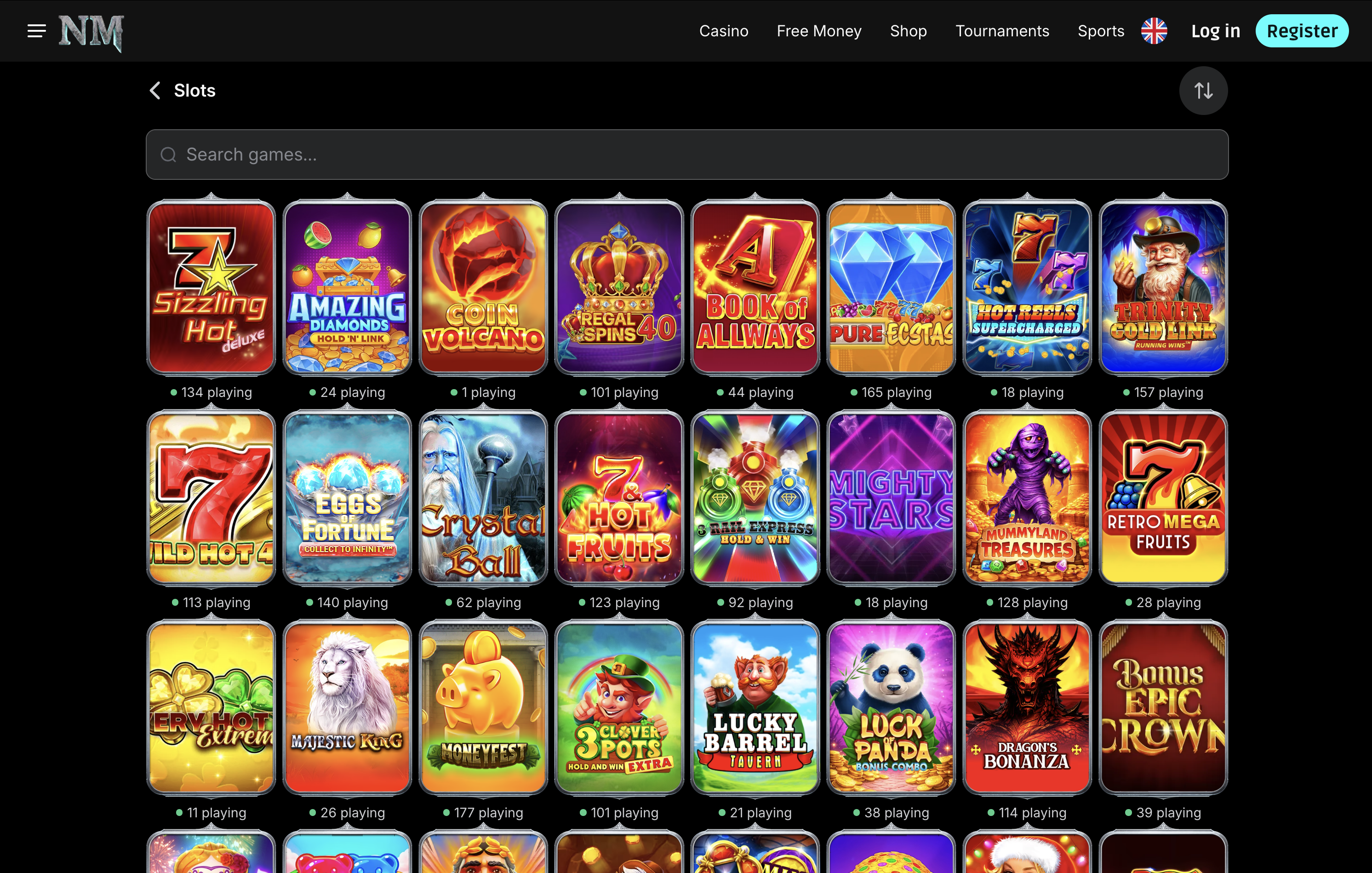 NorseMania Casino Games