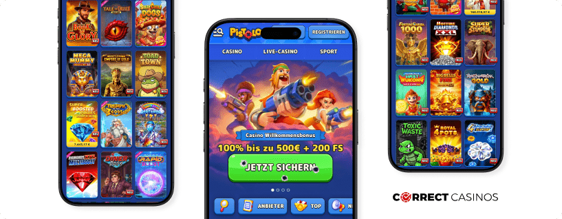 Pistolo Secure Online Casino Germany