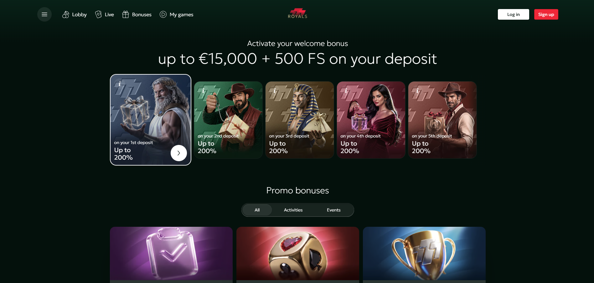 777Royals Casino Promotions