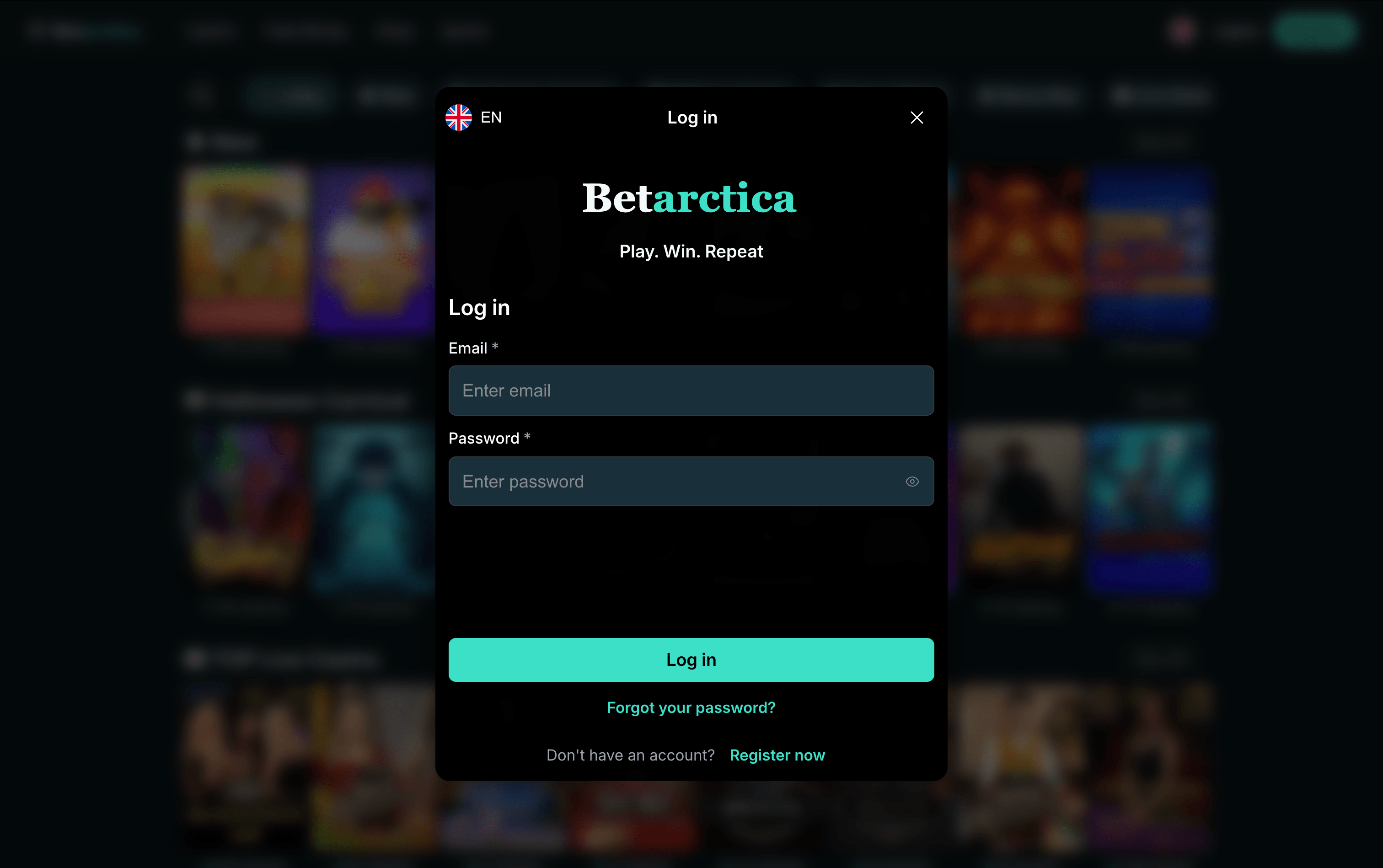 Betarctica Casino Sign In