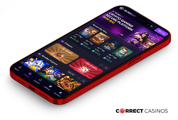 BlindBet Casino Mobile Version