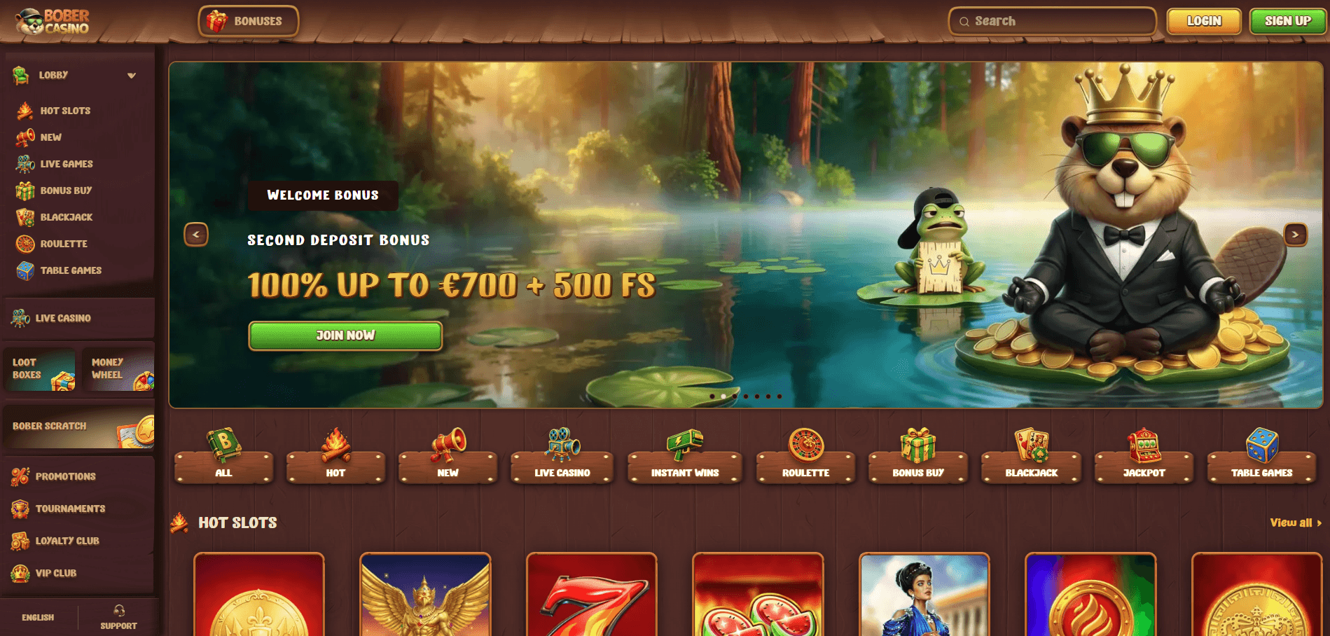 Bober Casino Review