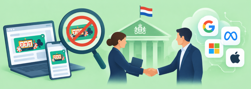 Dutch Gambling Regulator Seeks Help from Big Tech in Tackling Illegal Ads