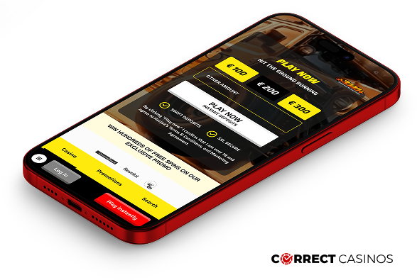 Hurjaa Casino Mobile Version