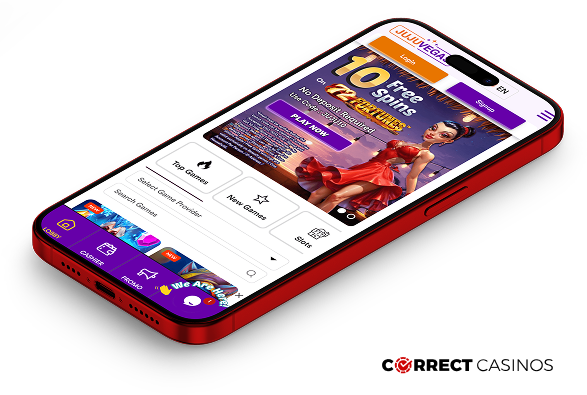 JujuVegas Casino Mobile Version