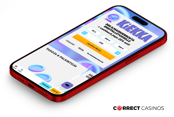 Kiekka Casino Mobile Version